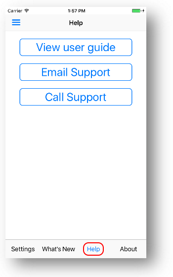 documents menu
